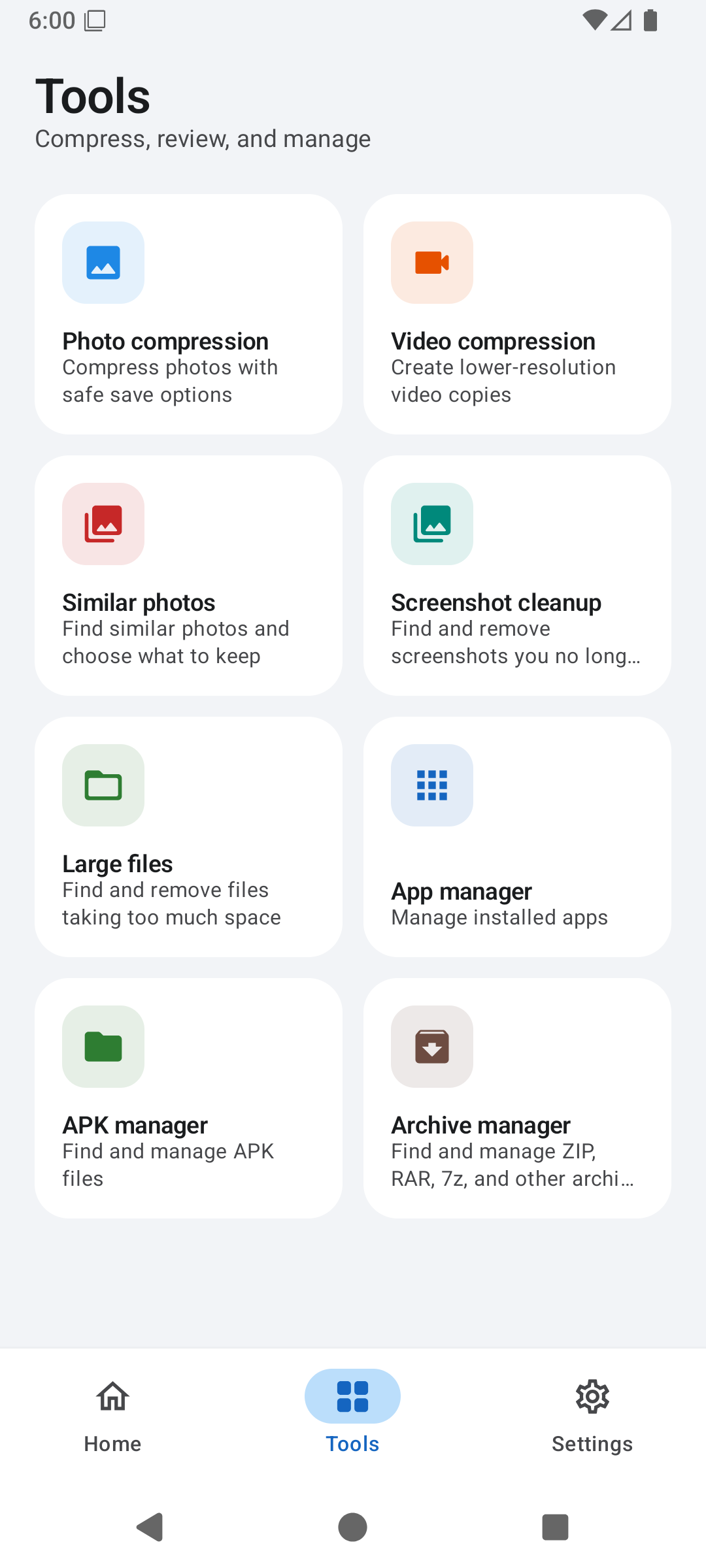 Phone Cleaner Large Files Manager Mockup